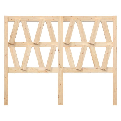 Berkfield Bed Headboard 141x4x100 cm Solid Wood Pine