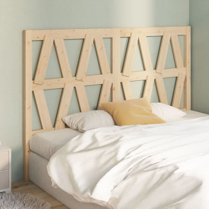 Berkfield Bed Headboard 141x4x100 cm Solid Wood Pine