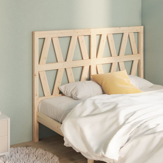 Berkfield Bed Headboard 166x4x100 cm Solid Wood Pine