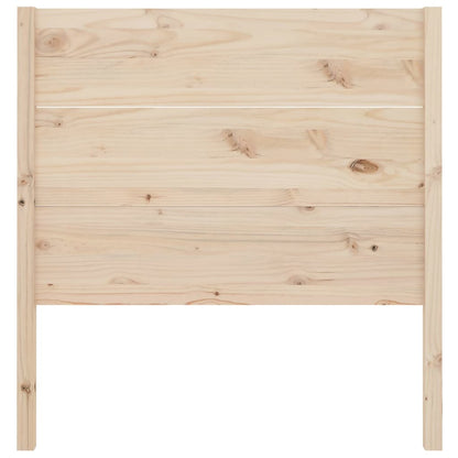 Berkfield Headboard 81x4x100 cm Solid Wood Pine