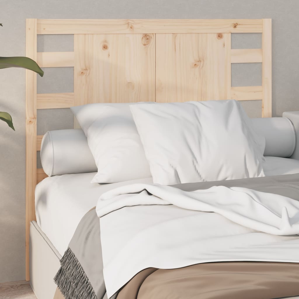 Berkfield Headboard 81x4x100 cm Solid Wood Pine