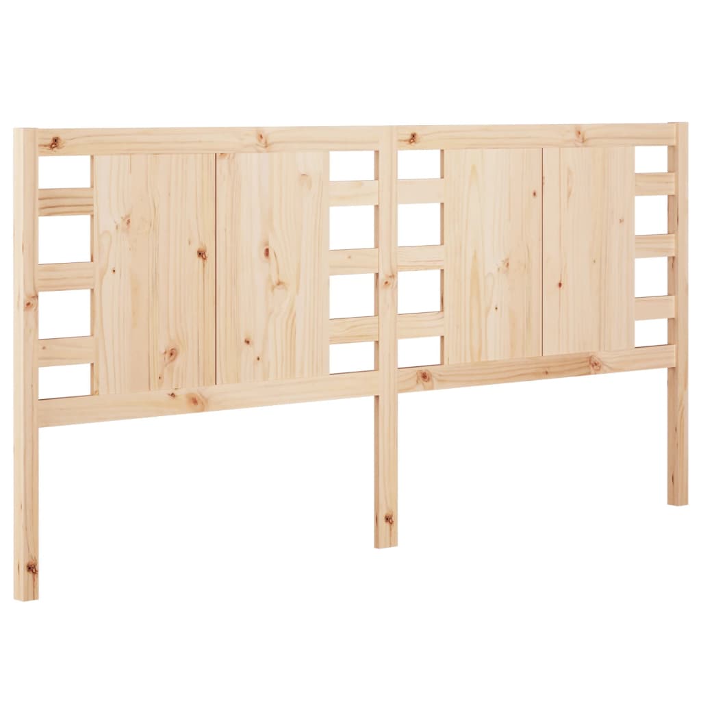 Berkfield Headboard 141x4x100 cm Solid Wood Pine