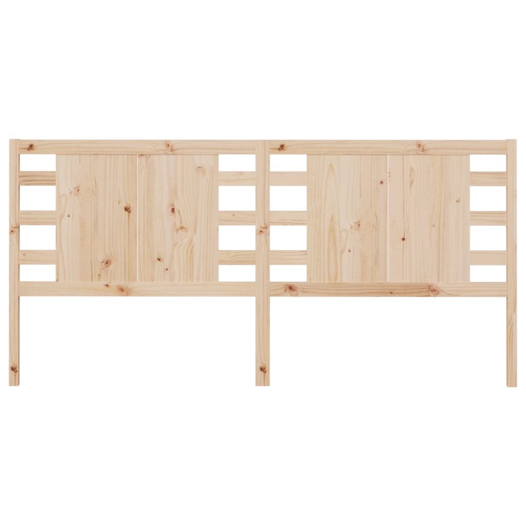 Berkfield Headboard 141x4x100 cm Solid Wood Pine