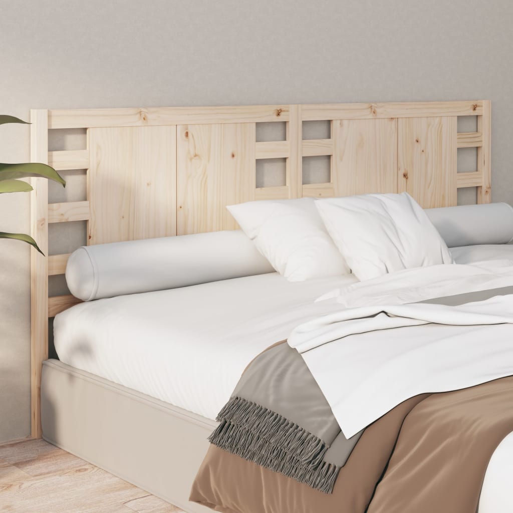 Berkfield Headboard 141x4x100 cm Solid Wood Pine