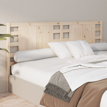 Berkfield Headboard 141x4x100 cm Solid Wood Pine