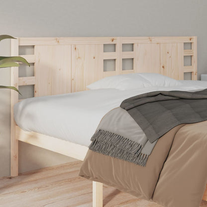 Berkfield Headboard 141x4x100 cm Solid Wood Pine