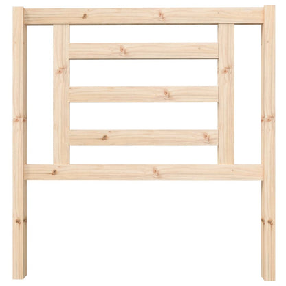 Berkfield Bed Headboard 96x4x100 cm Solid Wood Pine