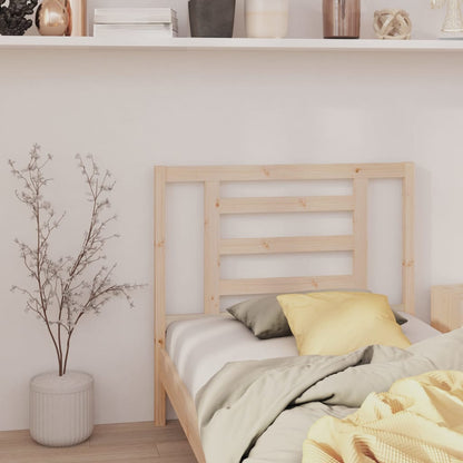 Berkfield Bed Headboard 96x4x100 cm Solid Wood Pine