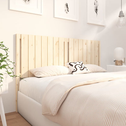 Berkfield Bed Headboard 165.5x4x100 cm Solid Wood Pine