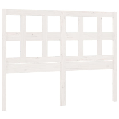 Berkfield Bed Headboard White 155.5x4x100 cm Solid Wood Pine
