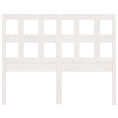 Berkfield Bed Headboard White 155.5x4x100 cm Solid Wood Pine
