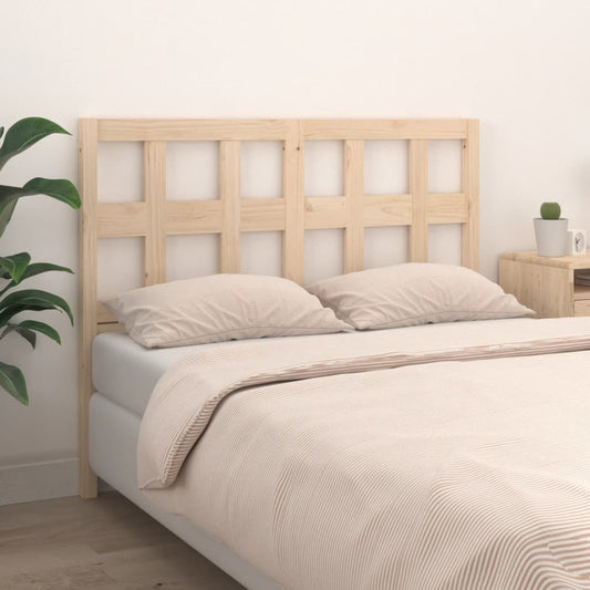 Berkfield Bed Headboard 205.5x4x100 cm Solid Wood Pine