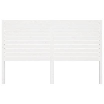 Berkfield Bed Headboard White 166x4x100 cm Solid Wood Pine