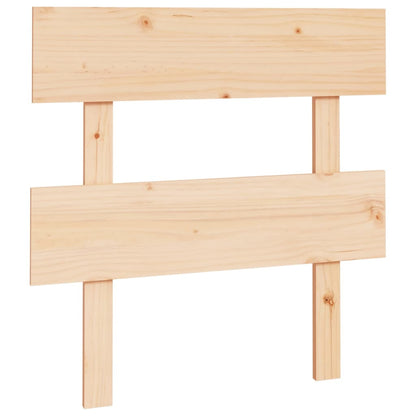 Berkfield Bed Headboard 93.5x3x81 cm Solid Wood Pine