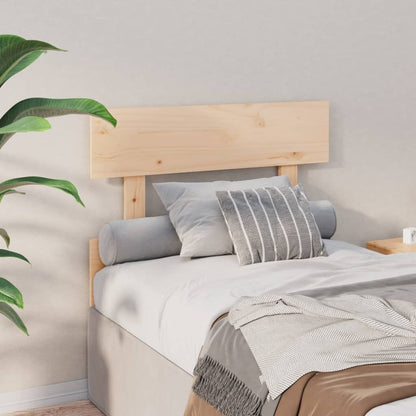 Berkfield Bed Headboard 93.5x3x81 cm Solid Wood Pine