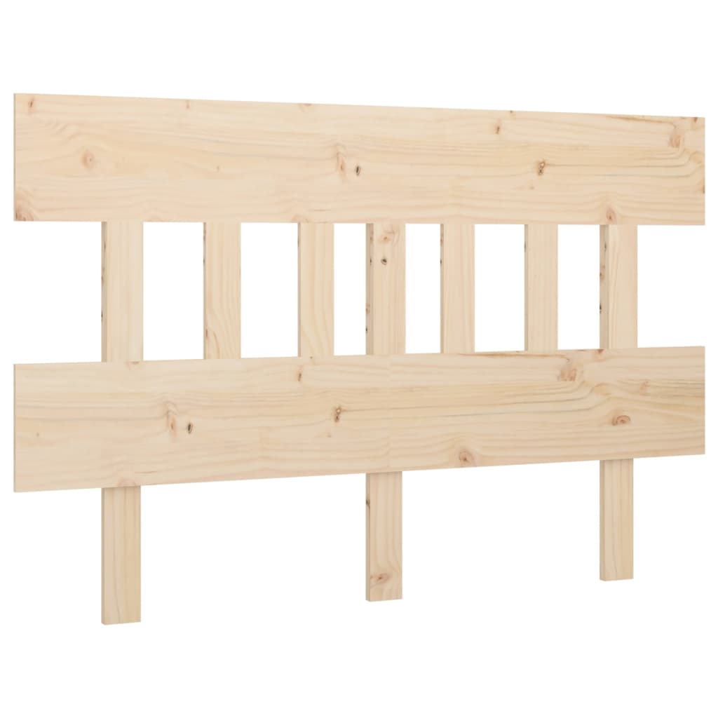 Berkfield Bed Headboard 138.5x3x81 cm Solid Wood Pine