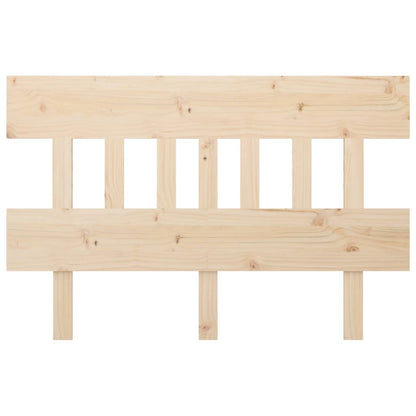 Berkfield Bed Headboard 138.5x3x81 cm Solid Wood Pine