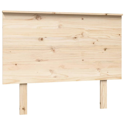 Berkfield Bed Headboard 104x6x82.5 cm Solid Wood Pine