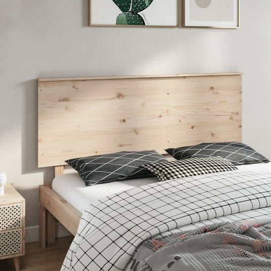 Berkfield Bed Headboard 164x6x82.5 cm Solid Wood Pine