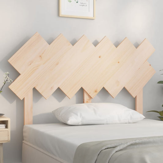 Berkfield Bed Headboard 122.5x3x80.5 cm Solid Wood Pine