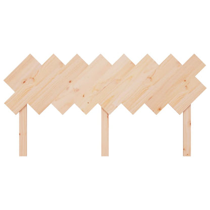 Berkfield Bed Headboard 159.5x3x80.5 cm Solid Wood Pine
