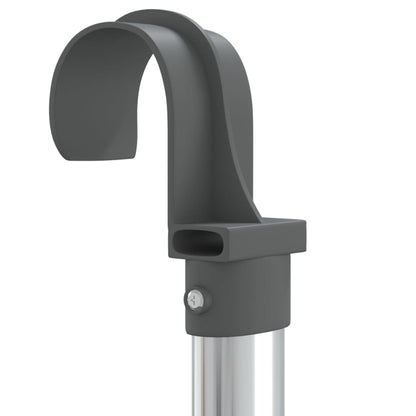 Berkfield 3-Tier Hanging Laundry Drying Rack Aluminium