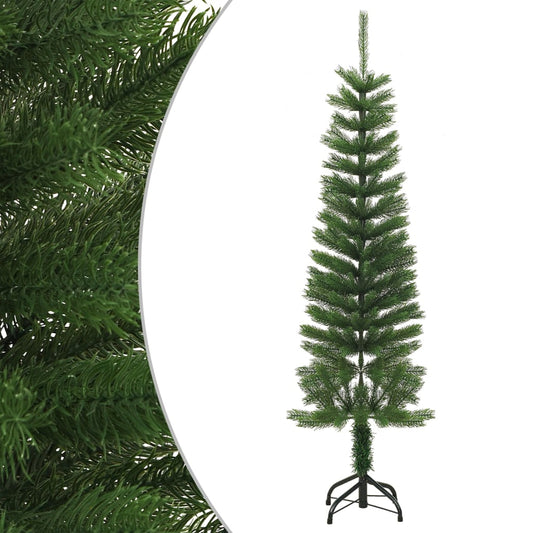 Berkfield Artificial Slim Christmas Tree with Stand 150 cm PE