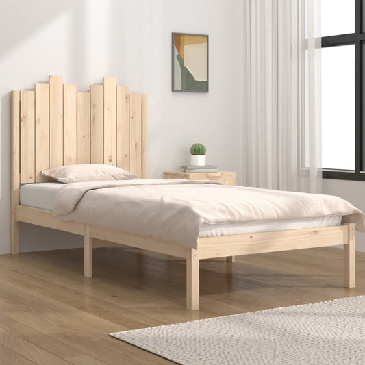 Berkfield Bed Frame Solid Wood Pine 90x200 cm