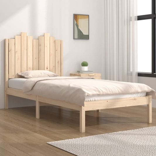Berkfield Bed Frame Solid Wood Pine 100x200 cm