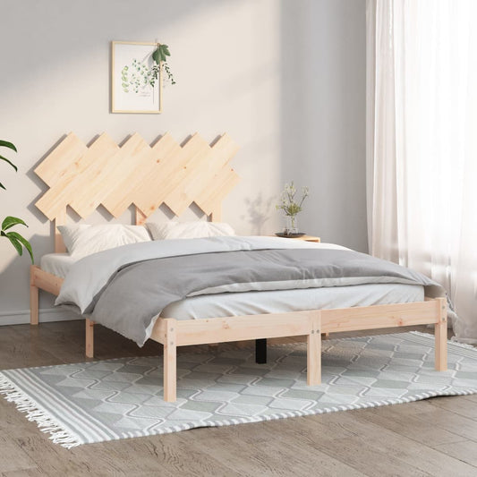 Berkfield Bed Frame 120x200 cm Solid Wood