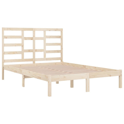 Berkfield Bed Frame Solid Wood 140x200 cm