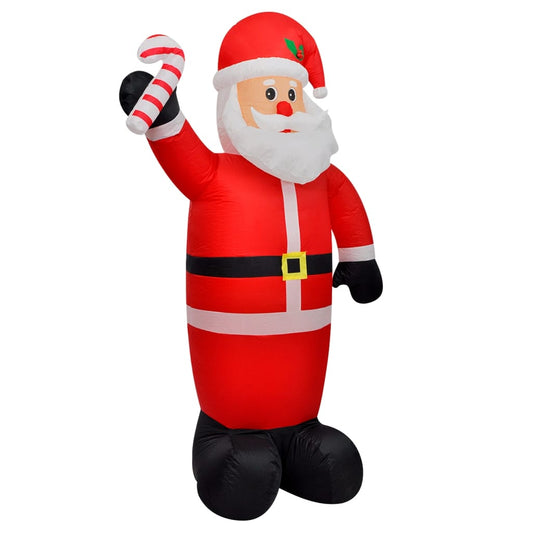 Berkfield Inflatable Santa Claus with LEDs 120 cm