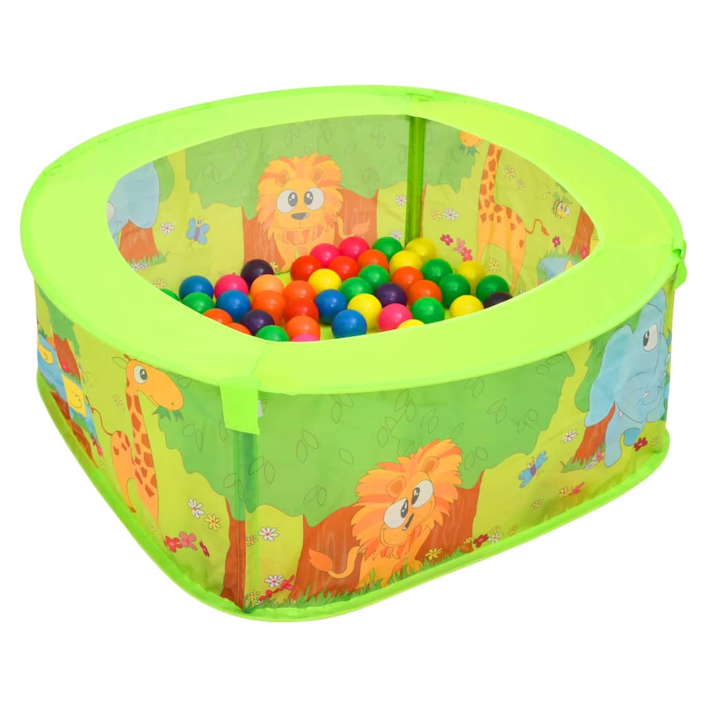 Berkfield Ball Pool with 300 Balls for Kids 75x75x32 cm