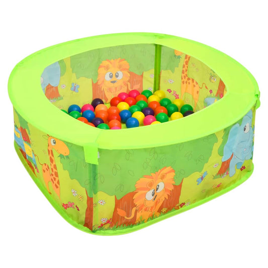 Berkfield Ball Pool with 300 Balls for Kids 75x75x32 cm