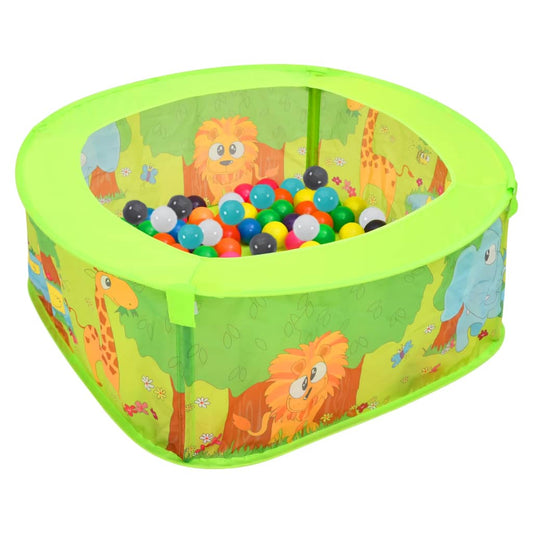 Berkfield Ball Pool with 300 Balls for Kids 75x75x32 cm