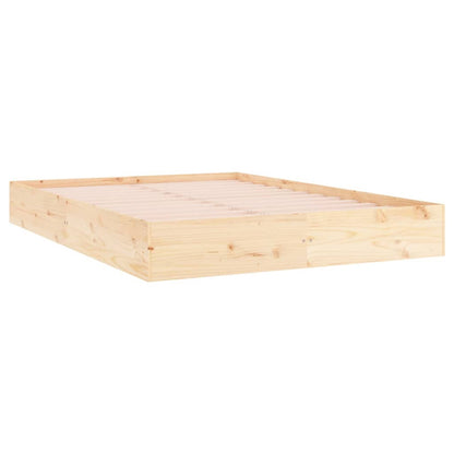 Berkfield Bed Frame Solid Wood 120x200 cm