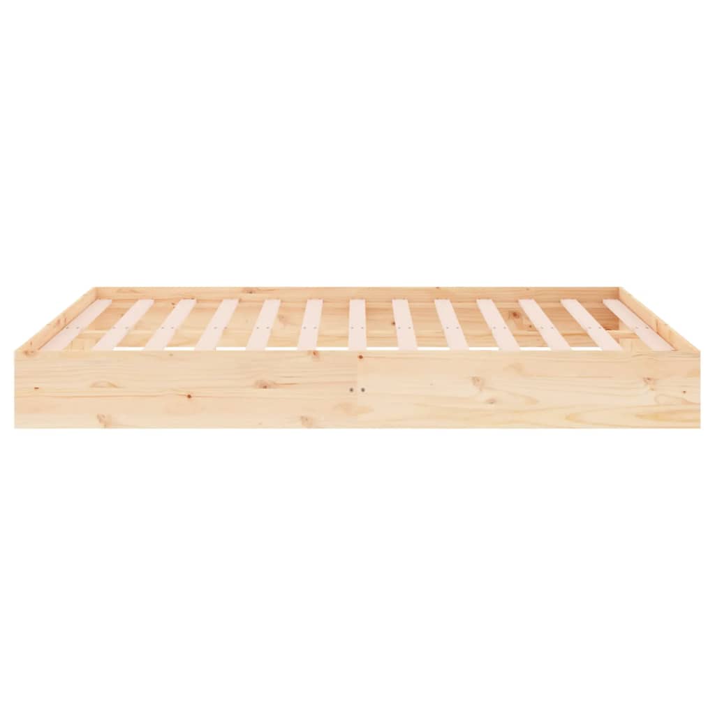 Berkfield Bed Frame Solid Wood 120x200 cm