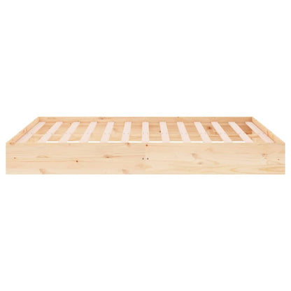 Berkfield Bed Frame Solid Wood 120x200 cm