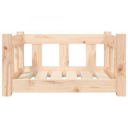 Berkfield Dog Bed 55.5x45.5x28 cm Solid Wood Pine