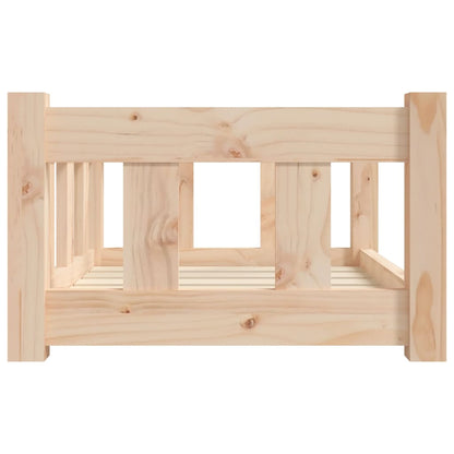 Berkfield Dog Bed 55.5x45.5x28 cm Solid Wood Pine