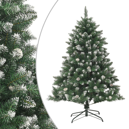 Berkfield Artificial Christmas Tree with Stand 120 cm PVC
