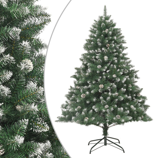 Berkfield Artificial Christmas Tree with Stand 210 cm PVC