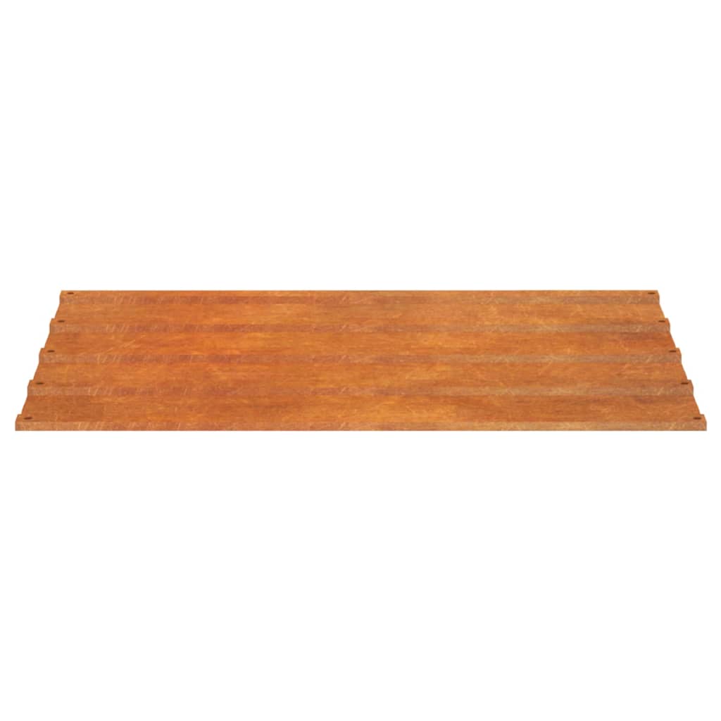 Berkfield Roof Panels 36 pcs Rusty 60x44 cm Corten Steel