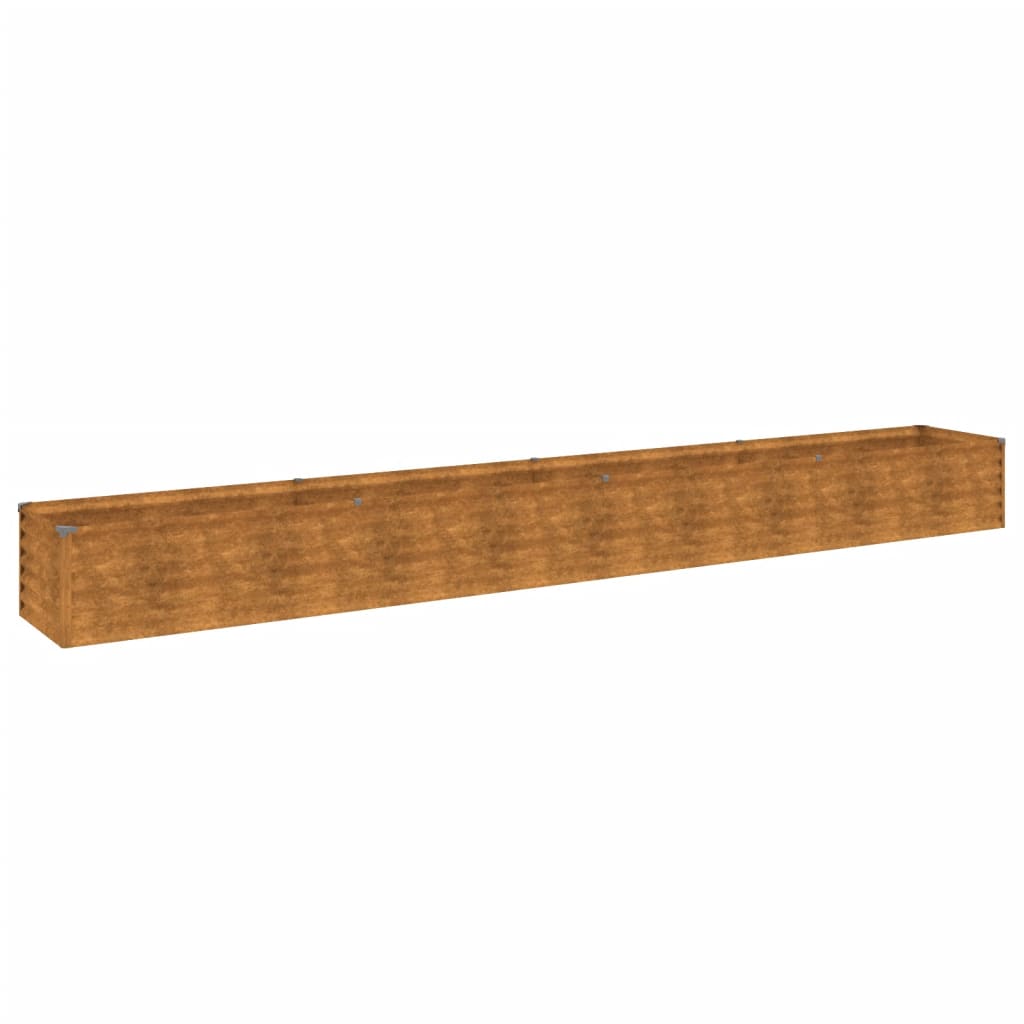 Berkfield Garden Raised Bed 386x50x36 cm Corten Steel