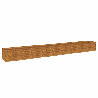 Berkfield Garden Raised Bed 386x50x36 cm Corten Steel