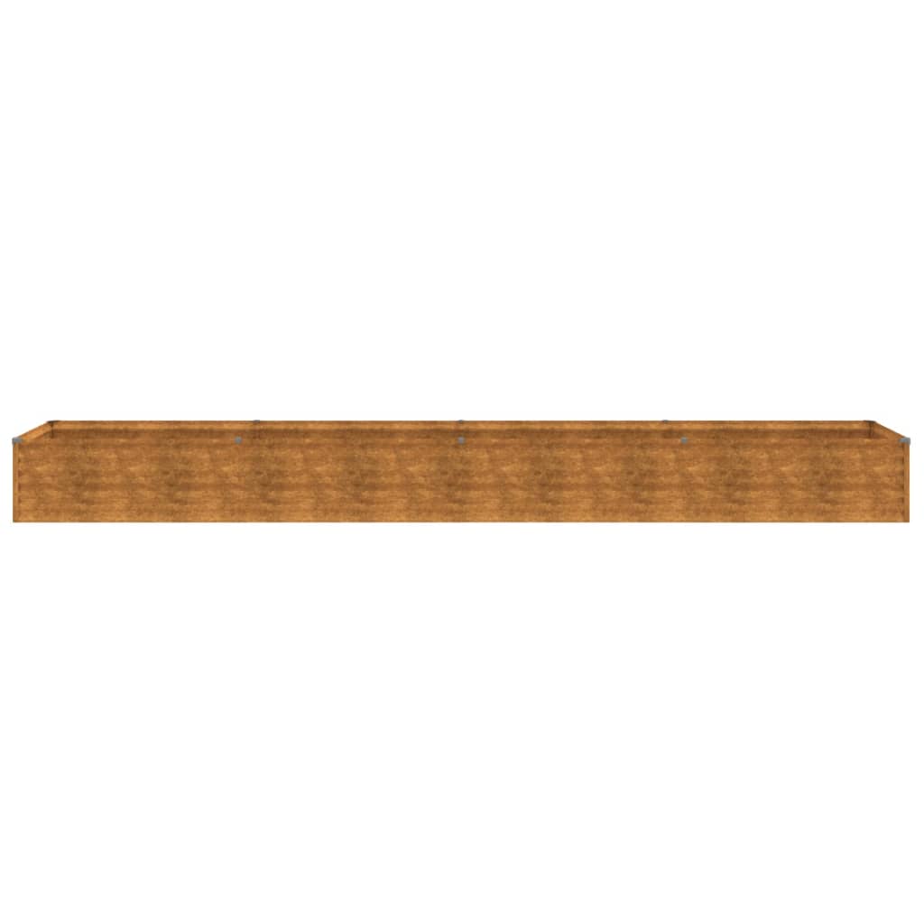Berkfield Garden Raised Bed 386x50x36 cm Corten Steel