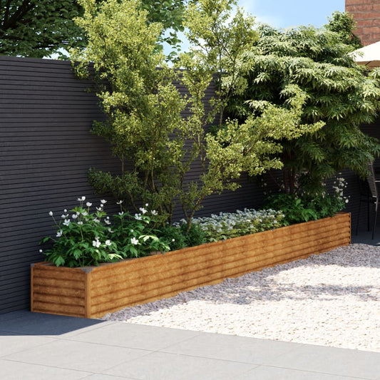 Berkfield Garden Raised Bed 482x50x36 cm Corten Steel