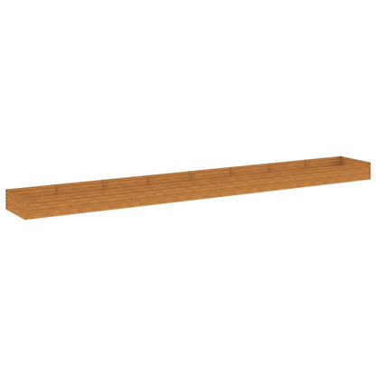 Berkfield Garden Raised Bed 770x100x36 cm Corten Steel