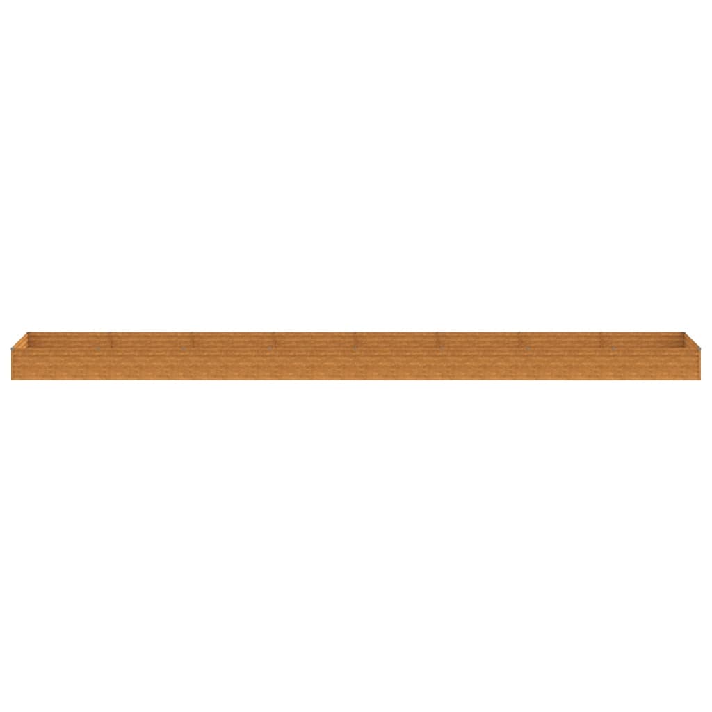 Berkfield Garden Raised Bed 770x100x36 cm Corten Steel