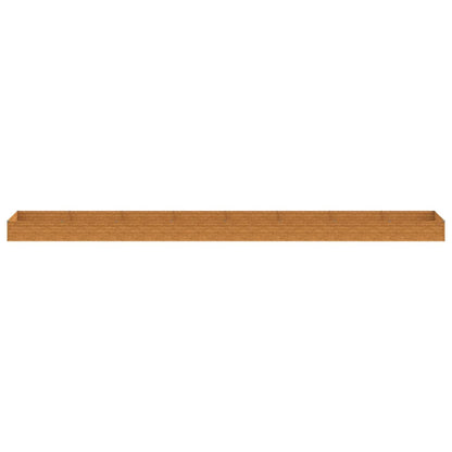 Berkfield Garden Raised Bed 770x100x36 cm Corten Steel